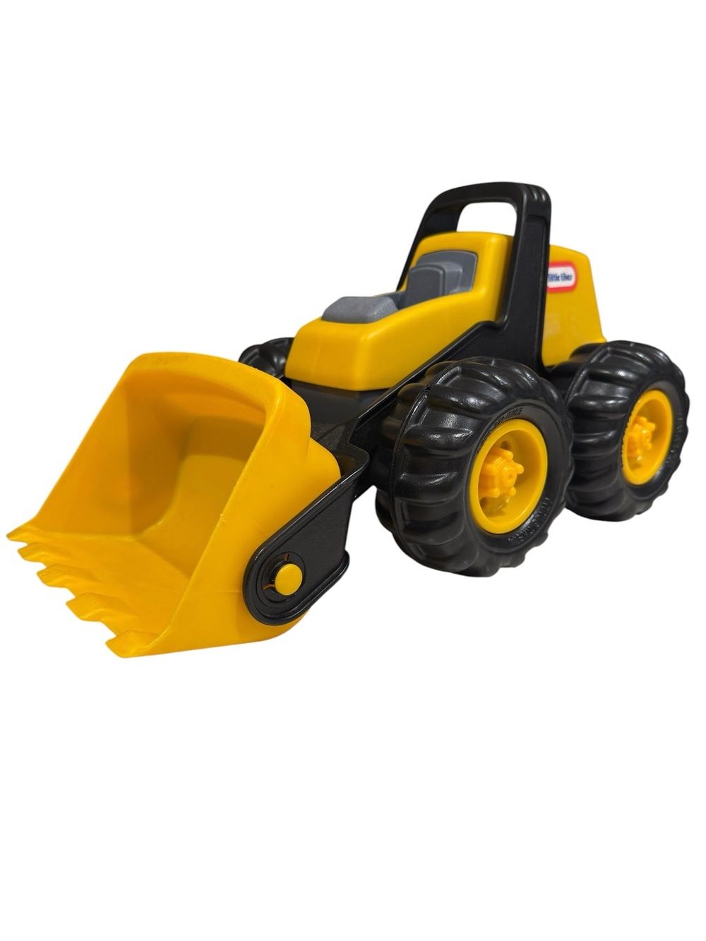Vintage Little Tikes Front End Loader 2001 Model 6656 - Made in USA Yellow Black